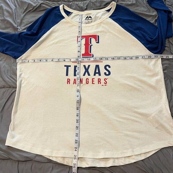 NEW Women's Texas Rangers Long Sleeve T-Shirt SM & XL NWT - Picture 11 of 11